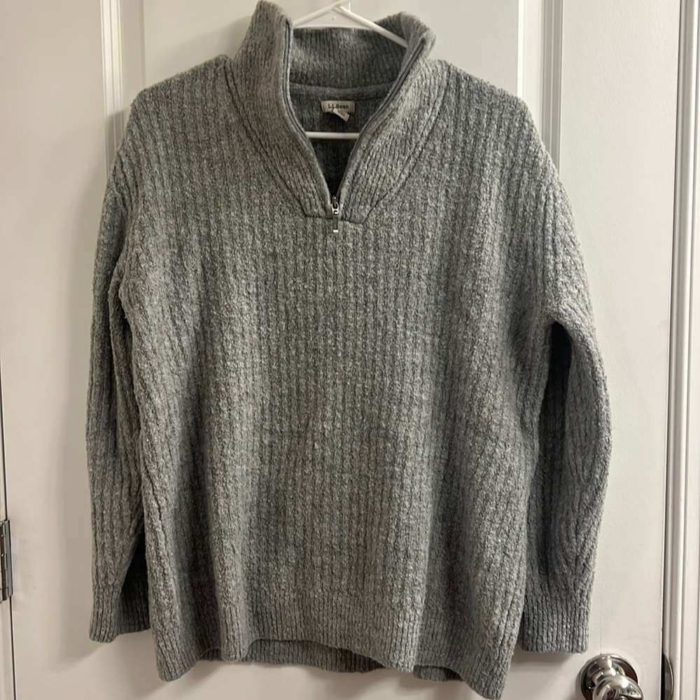 Zipper Neck Sweater